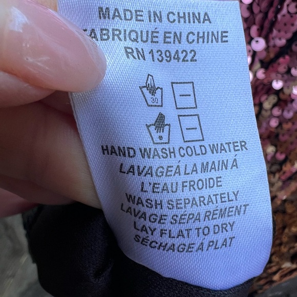 TOBI Backless Multi Sequin Shift Dress Women’s Small - Picture 10 of 11